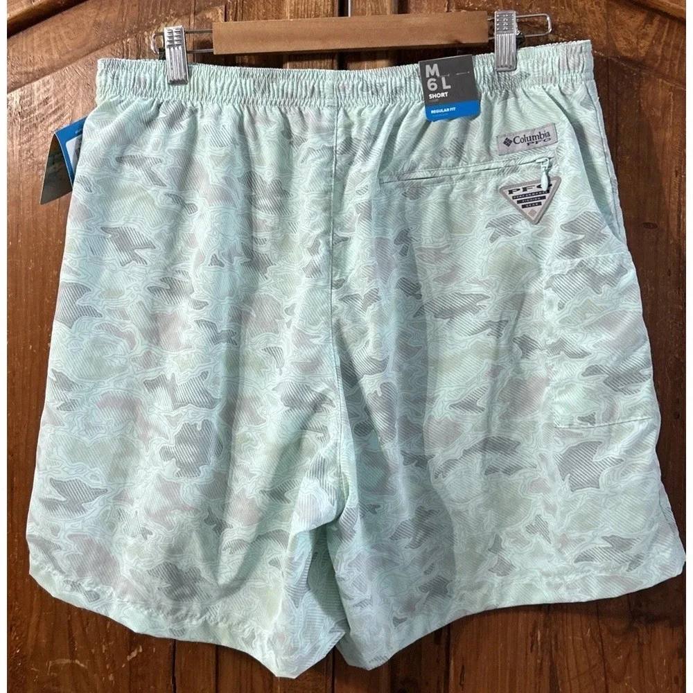 NWT Columbia PFG Clearwater Shores FS Printed Trunk 6